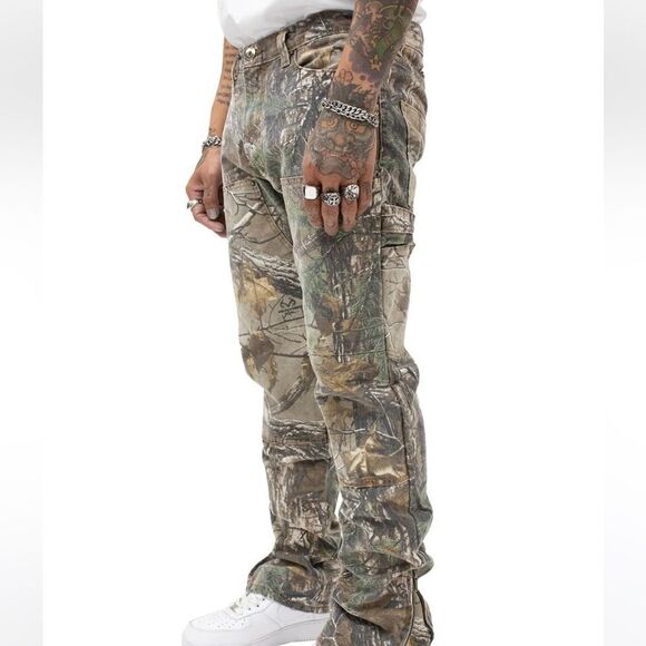 MINT CREW CARPENTER PANT‎ (REALTREE) CAMO SIZE 30 NWT in packaging - Picture 2 of 8